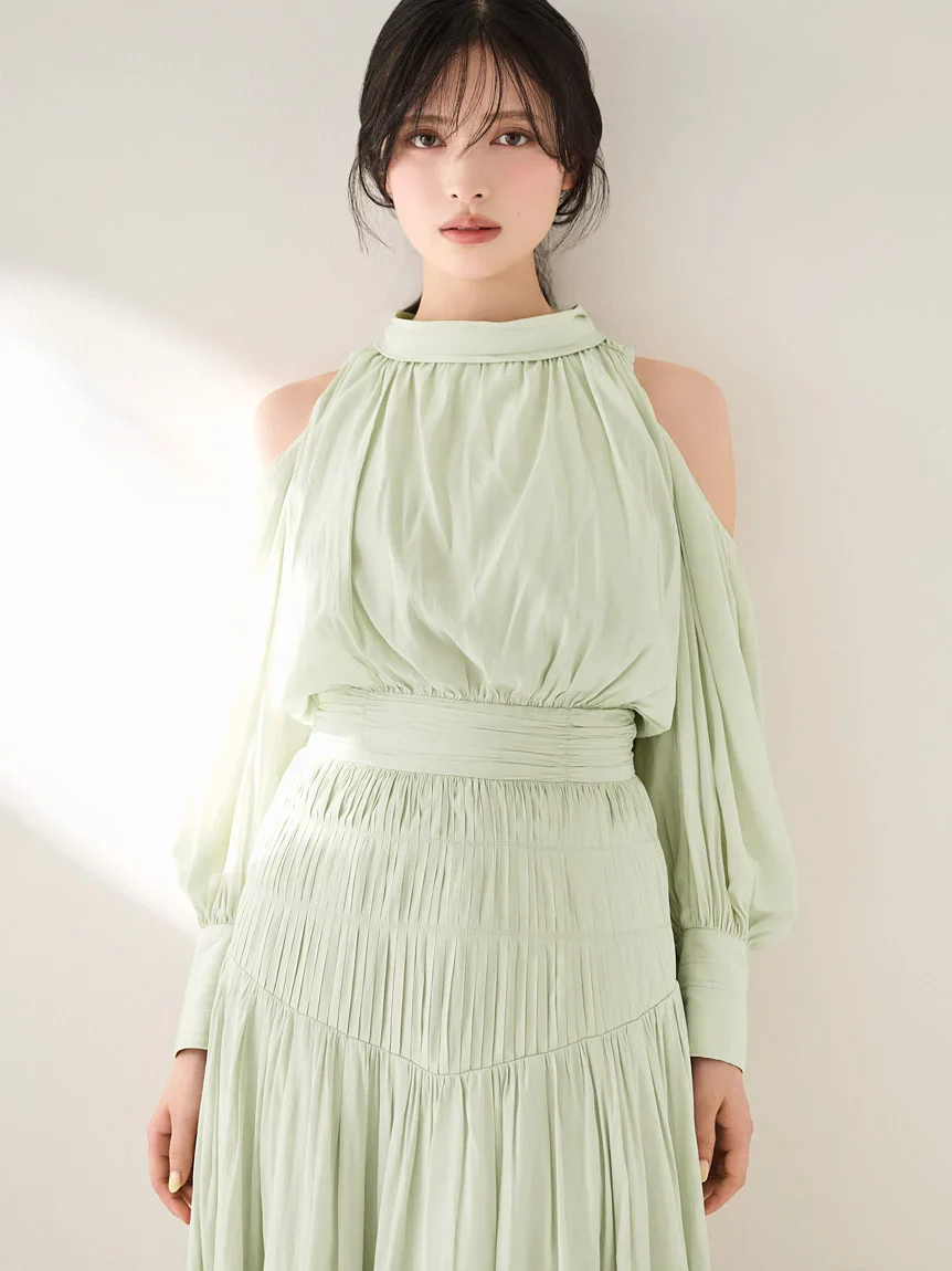 Cold Shoulder Long Dress - Image 6