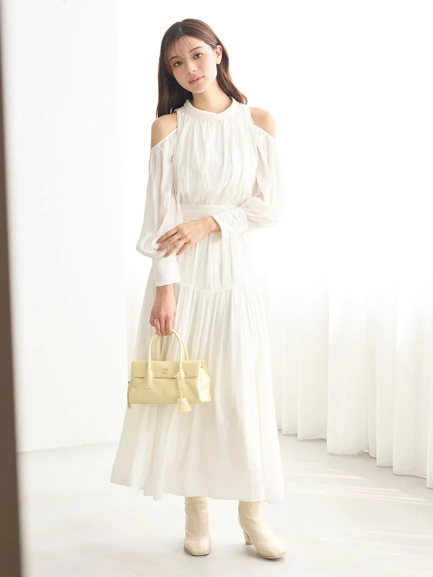 Cold Shoulder Long Dress - Image 8