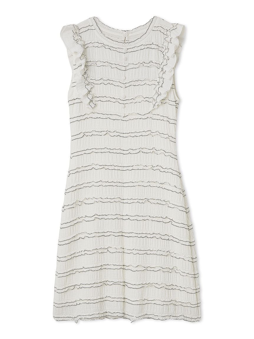 Cut Work Lace Mini Dress