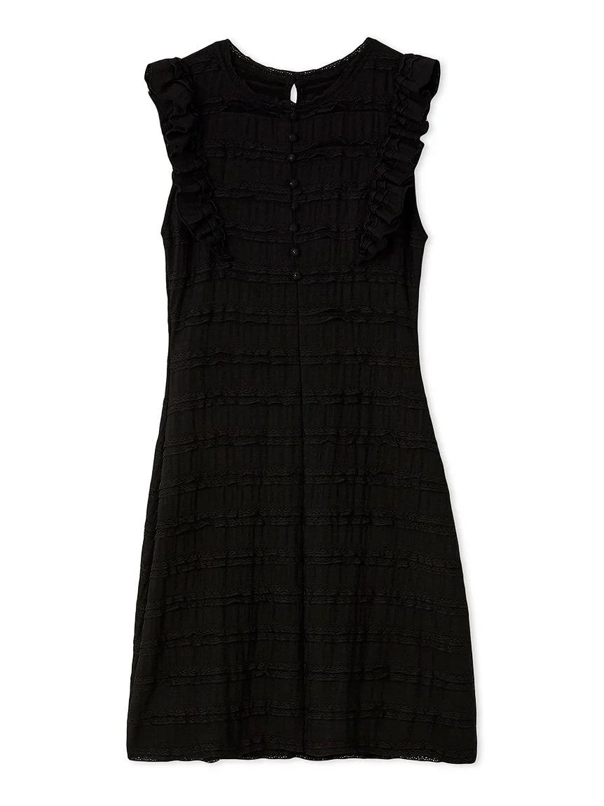 Cut Work Lace Mini Dress - Image 2
