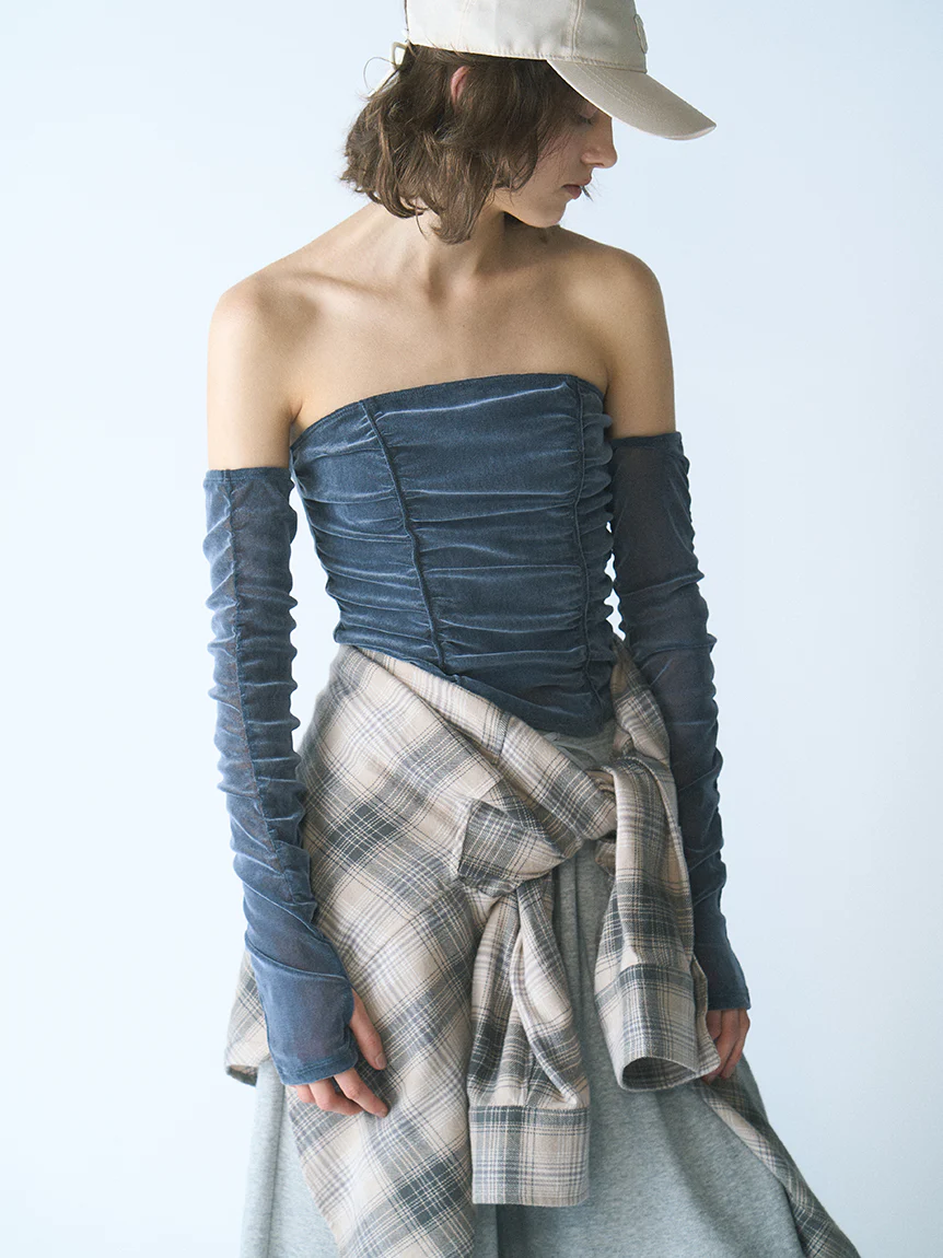 Detachable Sleeve Corset Top - Image 20