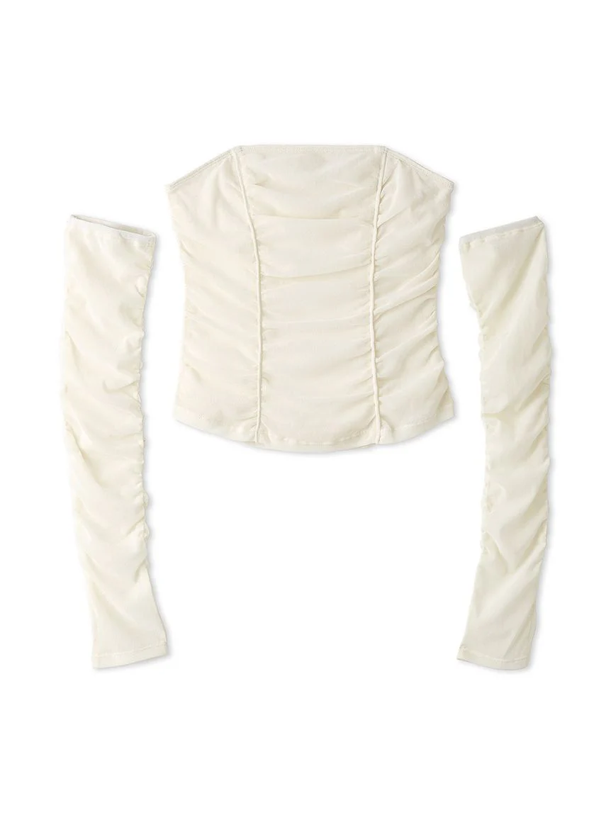 Detachable Sleeve Corset Top - Image 21