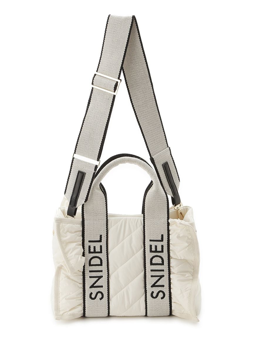 Frill Quilted Logo Bag - Image 7