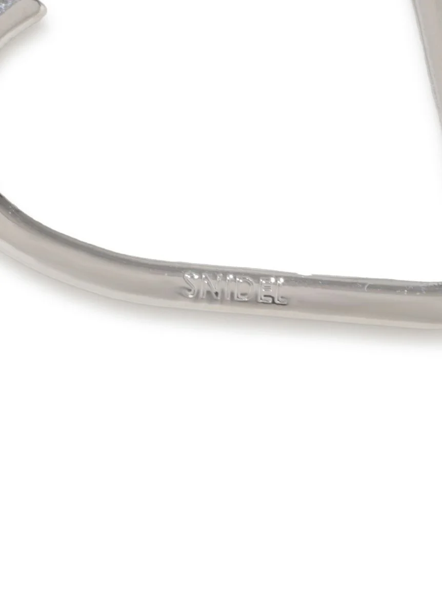 Heart Hoop Earrings - Image 4