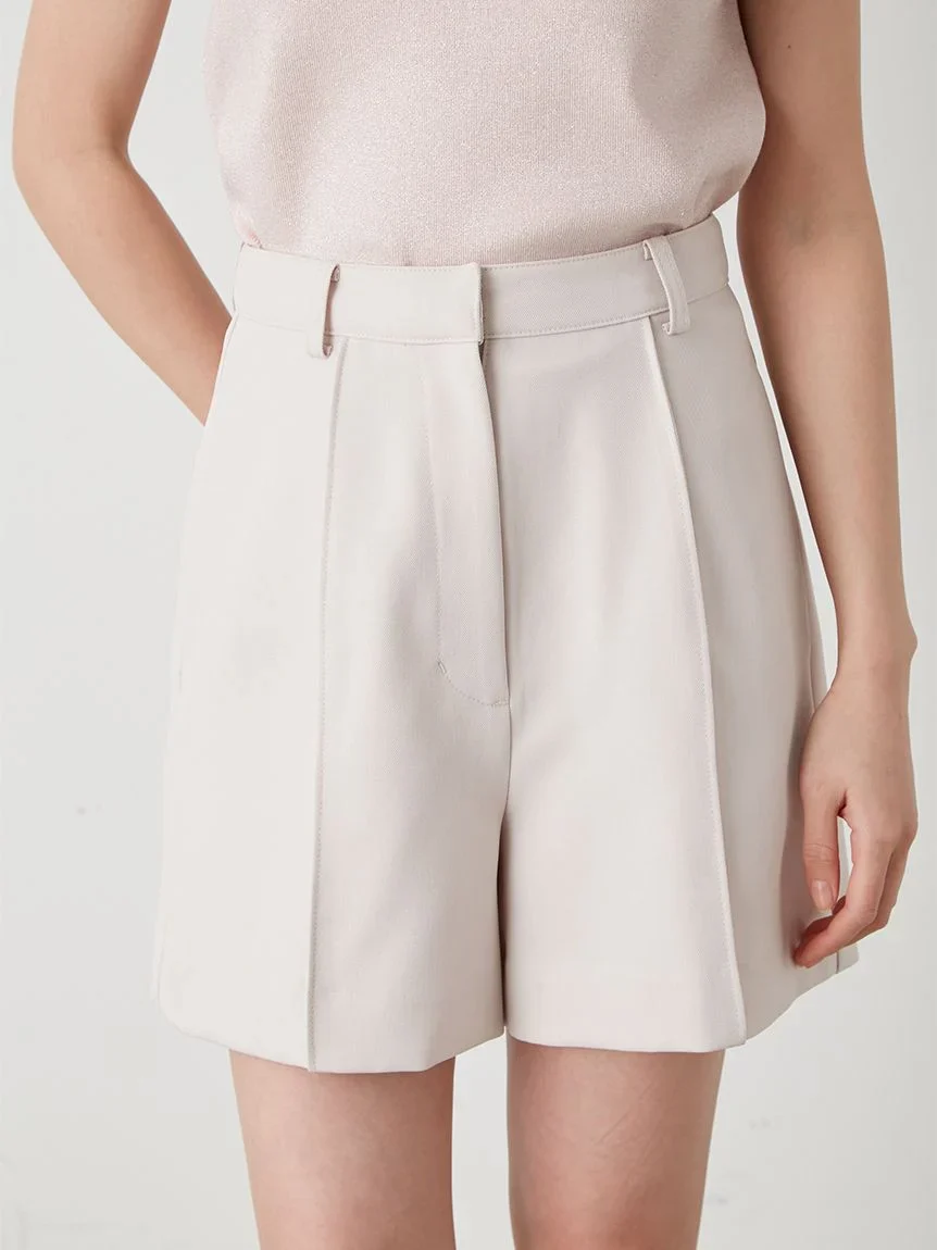 High-Waisted Tailored Shorts - Image 9