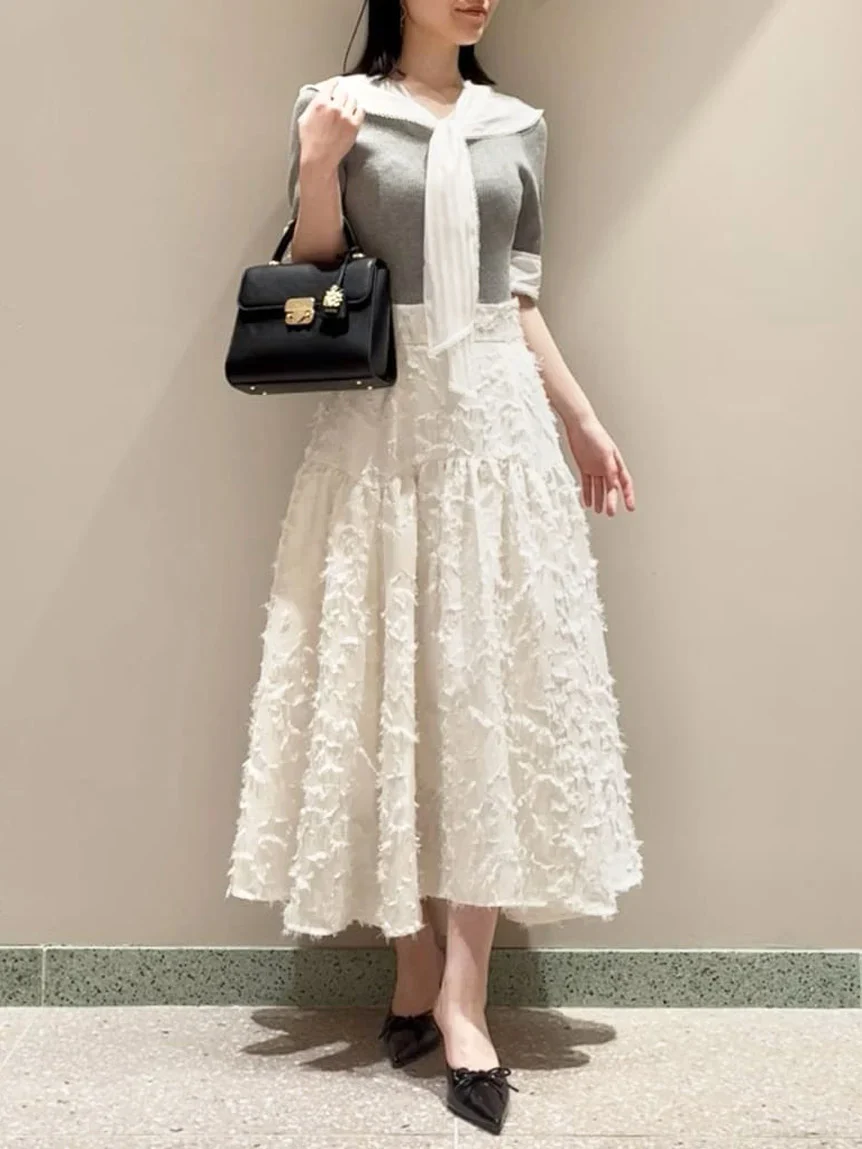 Jacquard Tail Skirt - Image 4