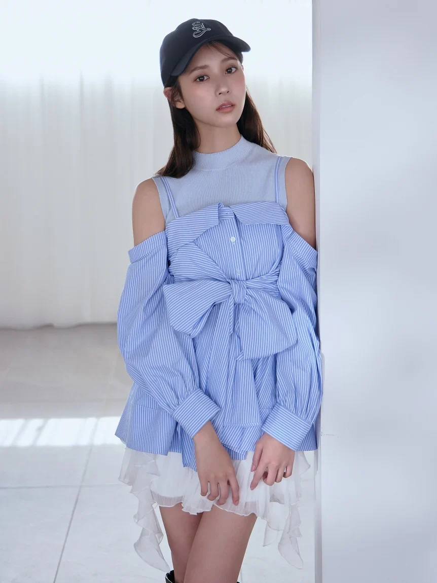 Lace Trim Chiffon Set-Up - Image 15