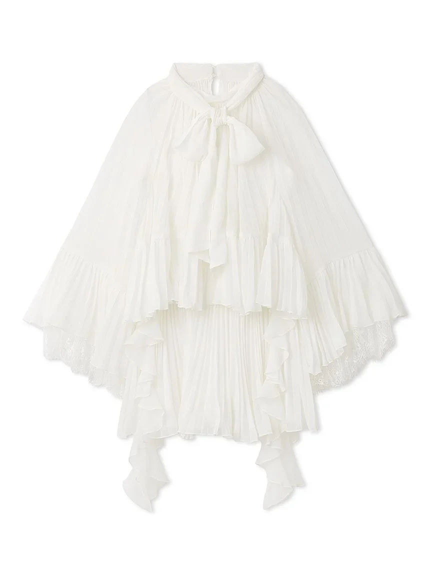 Lace Trim Chiffon Set-Up - Image 2