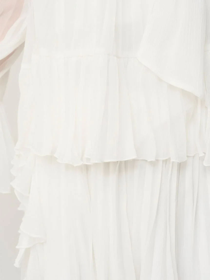 Lace Trim Chiffon Set-Up - Image 23