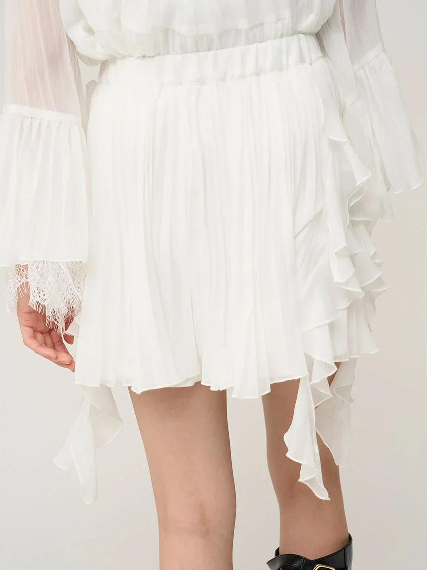 Lace Trim Chiffon Set-Up - Image 25