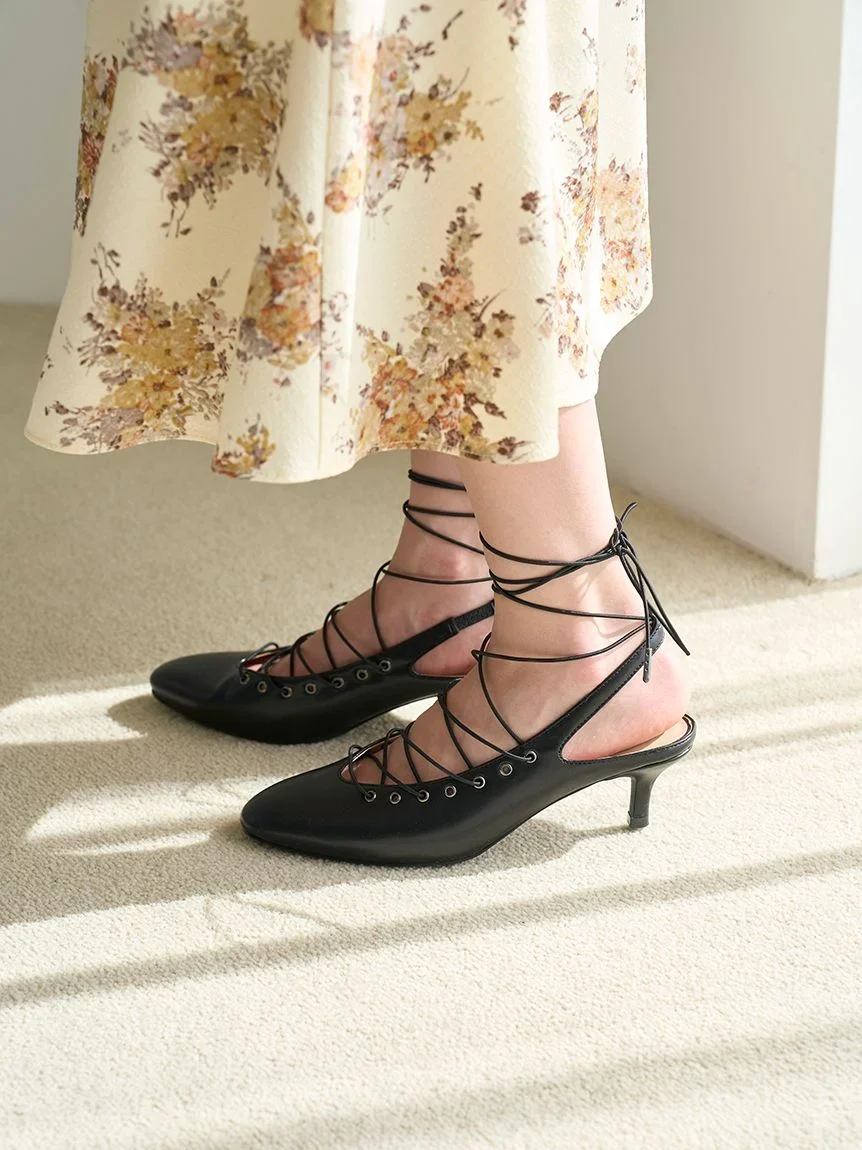 Lace-Up Mules - Image 16