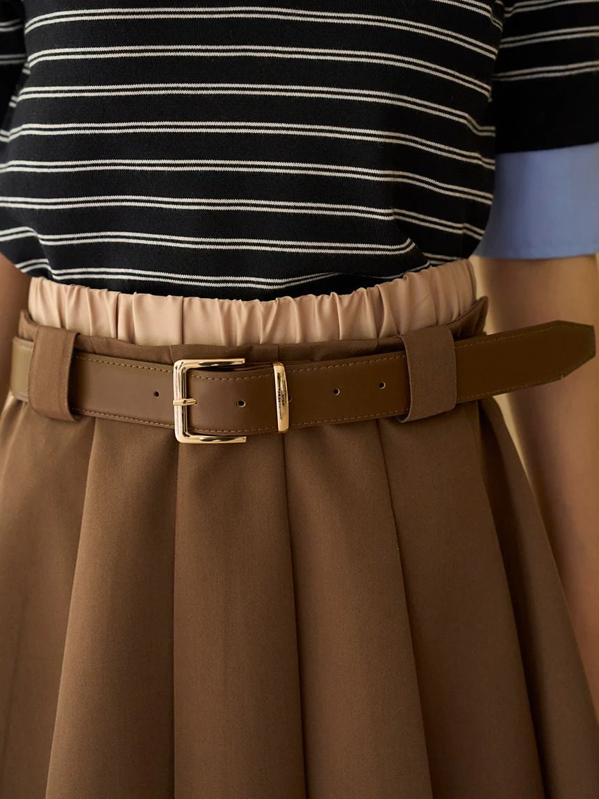 Layered Design Pleated Skort - Image 30