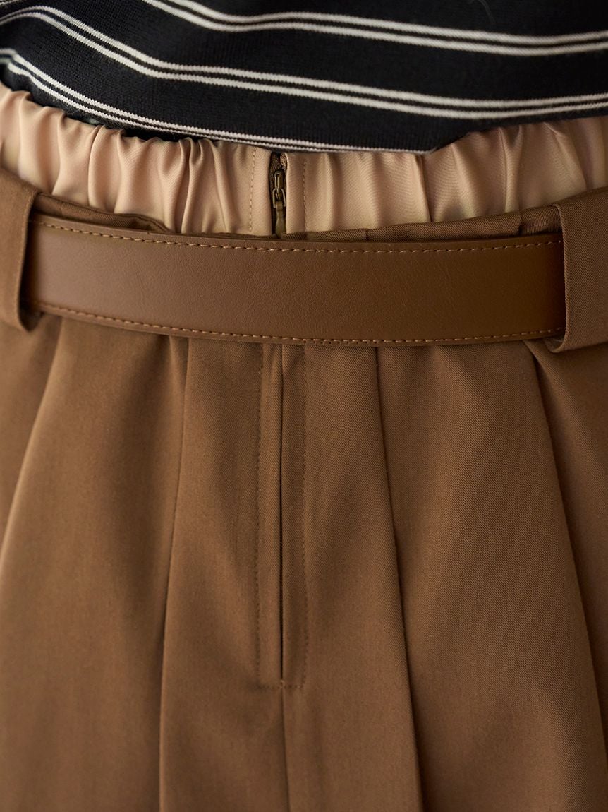 Layered Design Pleated Skort - Image 32