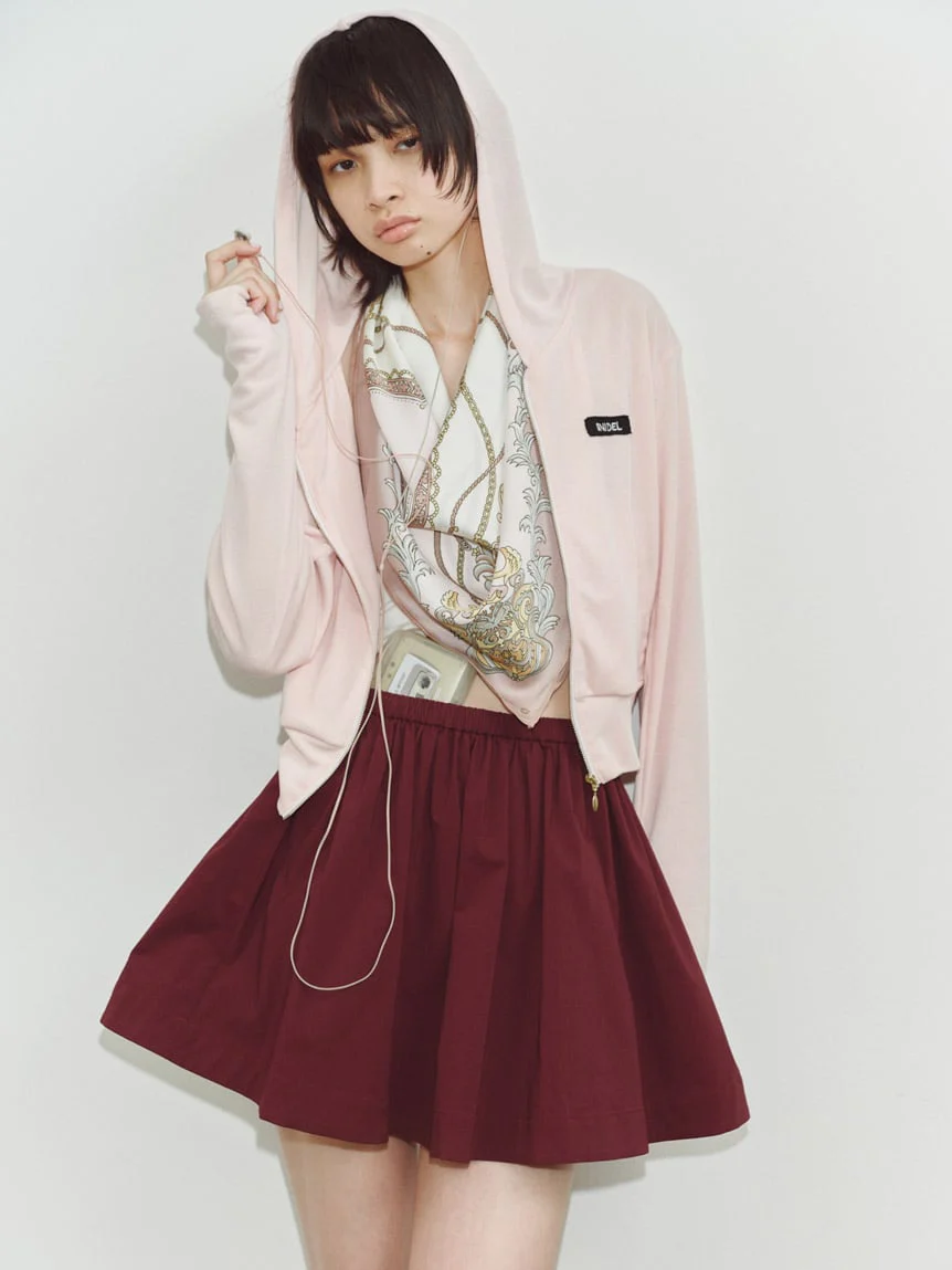 [NY Exclusive] Taffeta Mini Skort - Image 4
