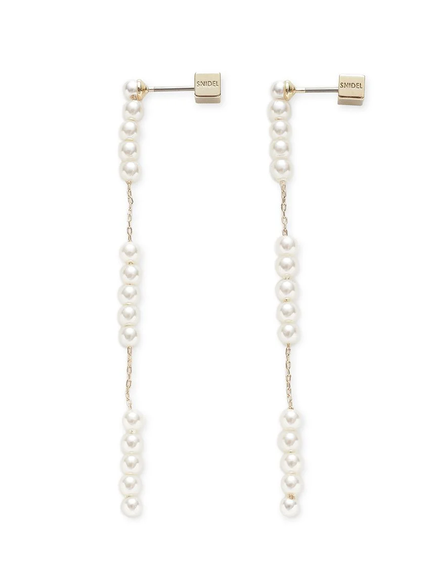 Pearl Bead Earrings - Image 3