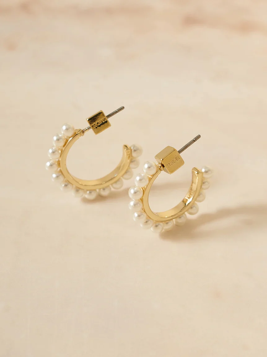 Pearl Bead Earrings - Image 4