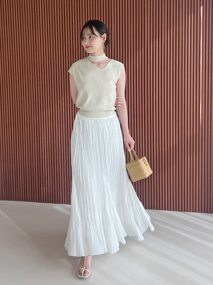Pleated Circular Skirt - Image 4