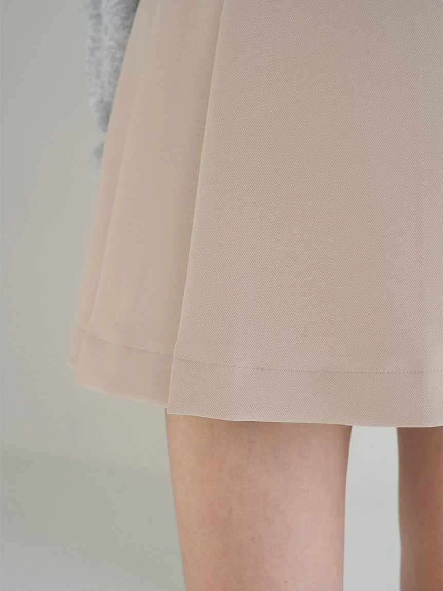 Pleated Mini Skirt with Belt - Image 23