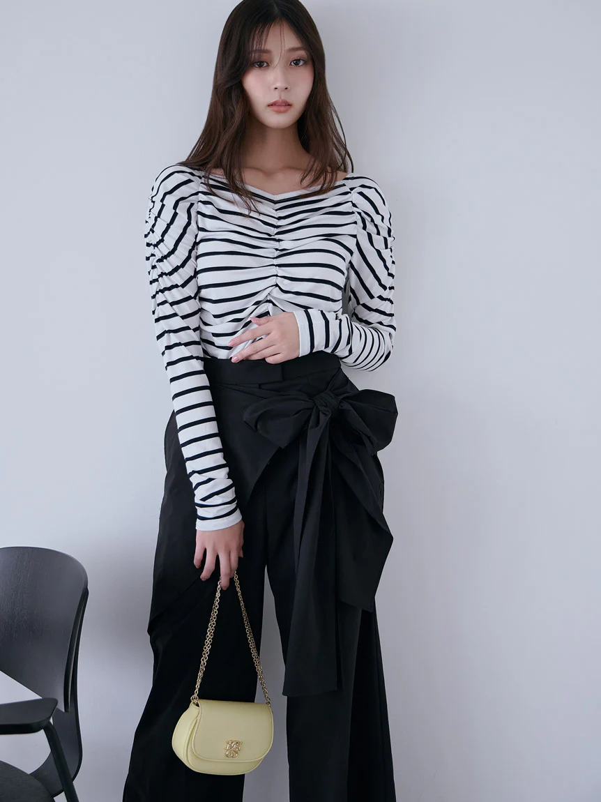 Ribbon 2-Way Design Pants - Image 6