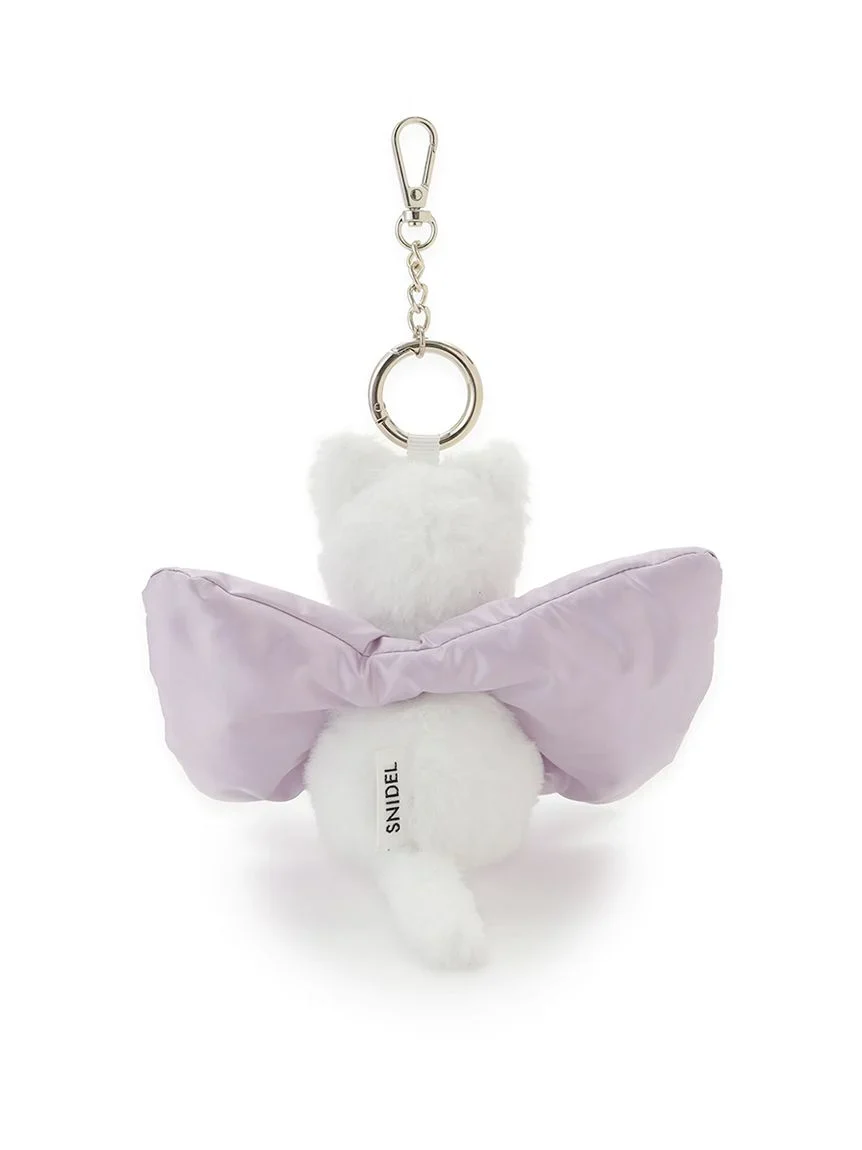 Ribbon Scrunchie with Cat Charm - Image 15