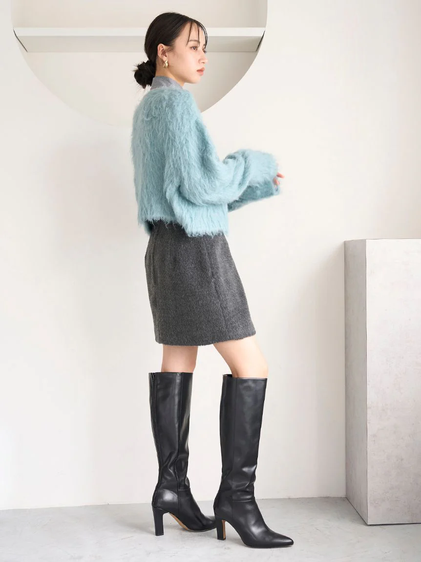 Shaggy Box Mini Skirt - Image 19