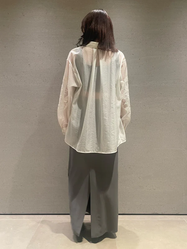 Sheer Embroidered Shirt - Image 19
