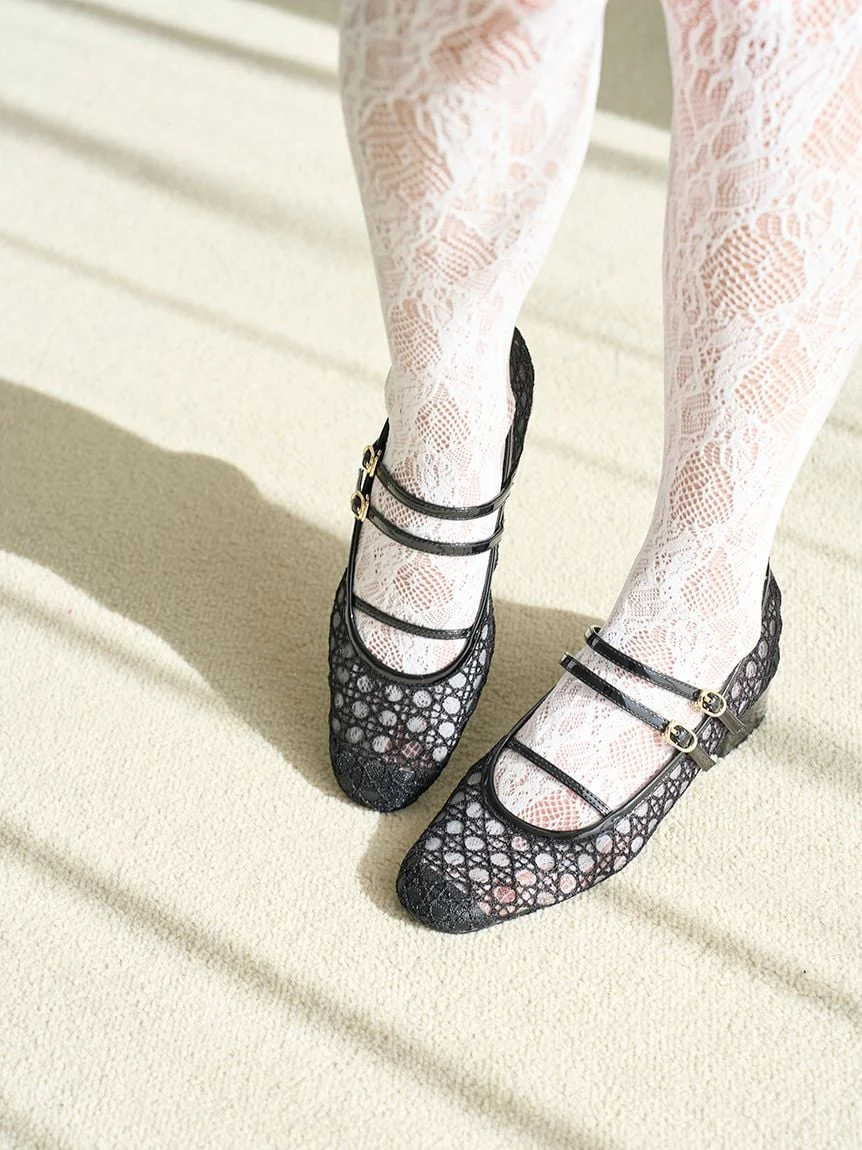 Strap Ballet Shoes - Image 20