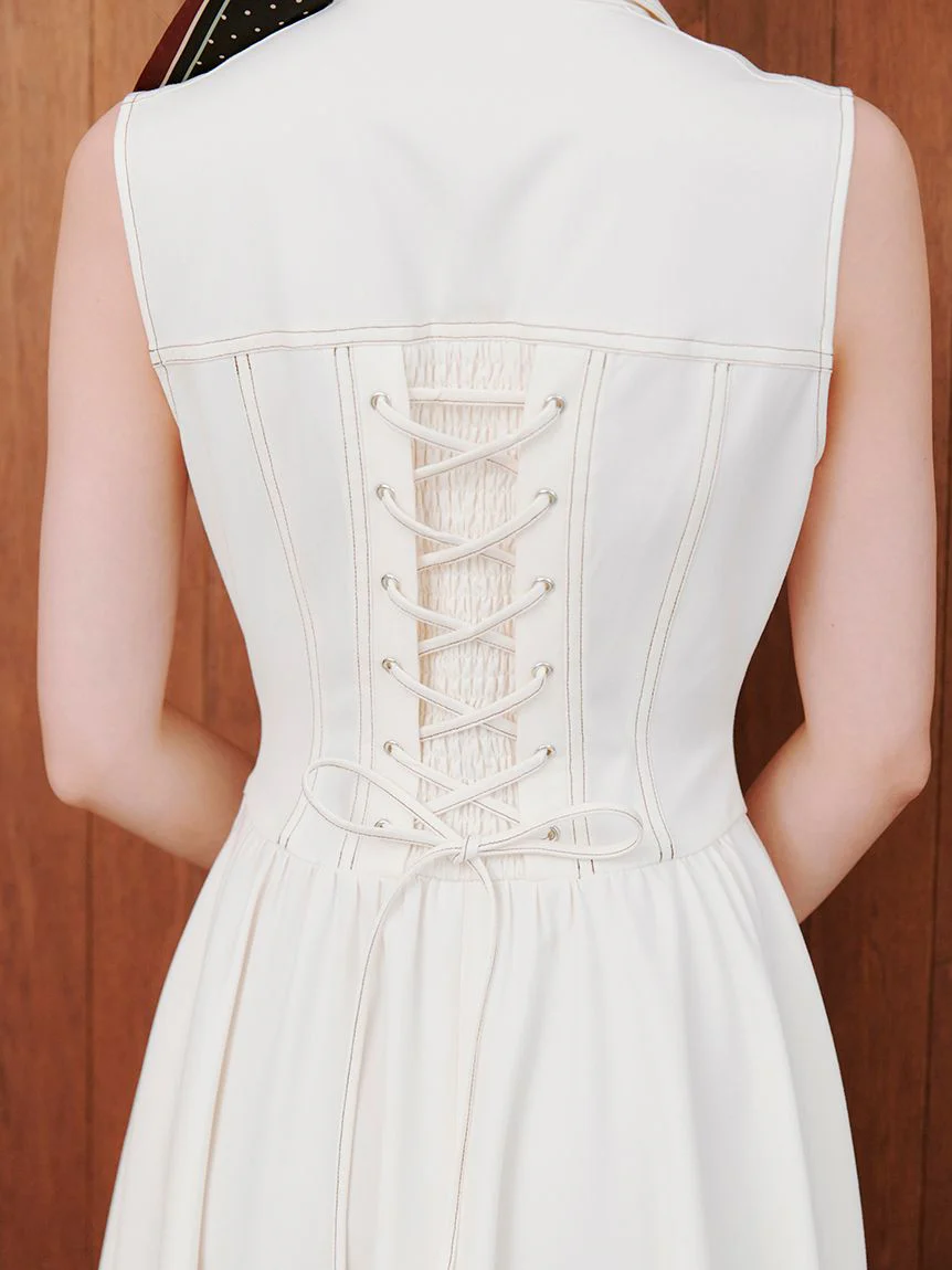 Sustainable Corset Detail Shirt Dress - Image 25