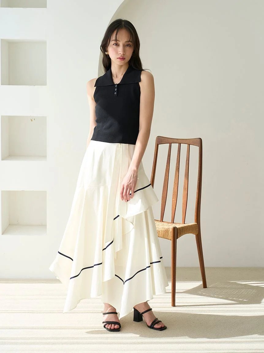 Sustainable Knit Pullover with Collar - Image 28