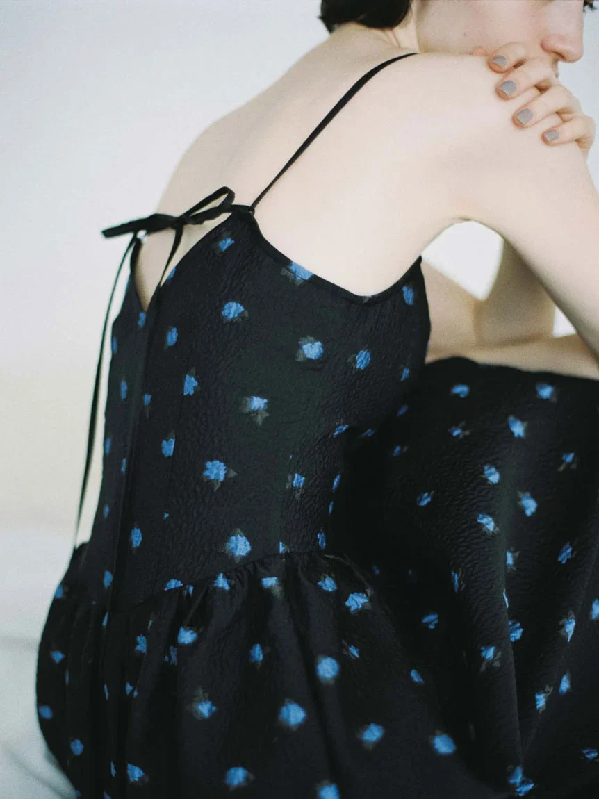 Texted Cami Dress - Image 5