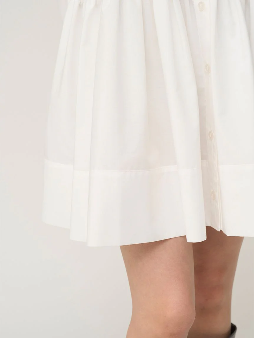 Tiered Mini Shirt Dress - Image 22