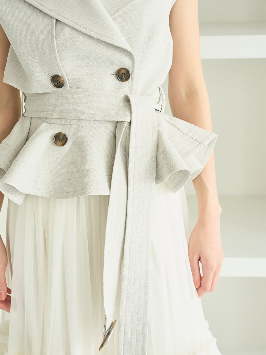 Trench Tulle Set Dress - Image 42