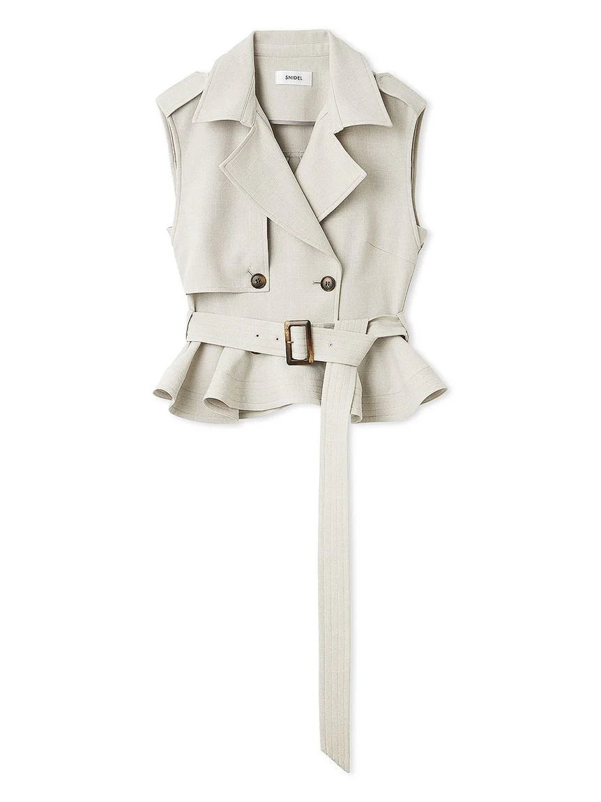Trench Tulle Set Dress - Image 51