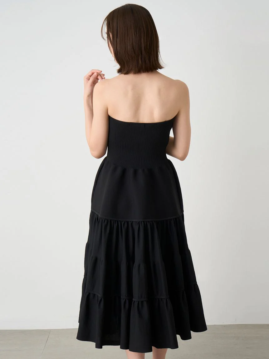 Tube Knit Tiered Dress - Image 12