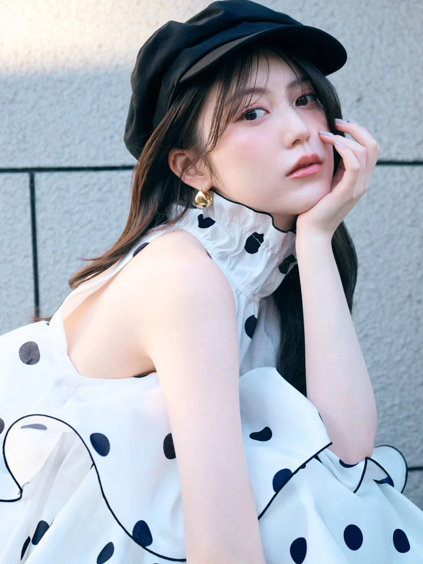 Volume Airy Mini Dress - Image 8